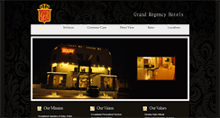 Desktop Screenshot of grandregencyhotels.com